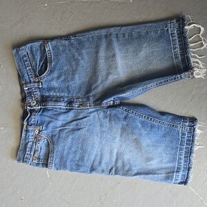 Polo Ralph Lauren demon jean shorts boys size 16 EUC